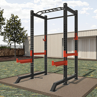 Cage d'alimentation robuste grand support de support à squat Cage d'alimentation à squat stable et durable
