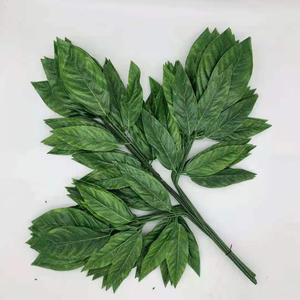 Feuilles murales de haute qualité artificielles Real Touch rotin plantes de verdure décoratives artificielles <span class=keywords><strong>feuille</strong></span> de <span class=keywords><strong>laurier</strong></span> - Product Image 6