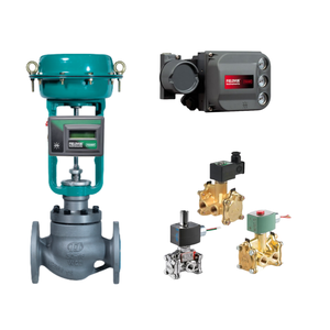 Positionneur de vanne numérique FISHER DVC6200 FIELDVUE HART HC à double effet avec électrovanne ASCO Vanne à bille - Product Image 1