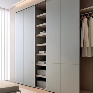 Collection de placards de chambre à coucher sur mesure de luxe pour les passionnés de mode, vente en gros d'usine - Product Image 2