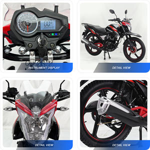 Motocicletta <span class=keywords><strong>da</strong></span> strada <span class=keywords><strong>150</strong></span> <span class=keywords><strong>Cross</strong></span> Style con motore CG150 a tirante, contachilometri digitale e freno a disco per il mercato latinoamericano - Product Image 6