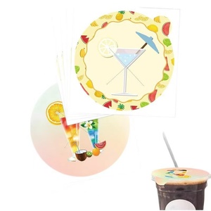 Tapas Protectoras para Bebidas de Fábrica, Protección contra Alcohol, Tapas Desechables para Bebidas, Pegatinas para Tapas de Vasos, Prevención de Adulteración de Bebidas - Product Image 1