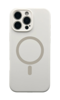 Étui de téléphone de luxe en silicone véritable, magnétique, étanche et antichoc, compatible avec les modèles 16 Pro et 15 Pro Max