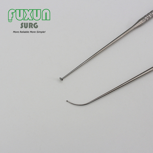 Manual Micro Ear Periosteum Hook Elevator Curette Knife Probe <strong>Instruments</strong> for ENT Otology Operating Otoscopy - Product Image 3