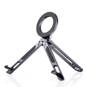 Soporte Magnético Plegable para Teléfono, Trípode de Aluminio Ajustable en Múltiples Ángulos para Smartphone y Tablet - Product Image 1