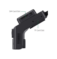 Cámara para Auto DMS ADAS 4G WiFi con IA, Grabadora de Video, Doble Lente, SIM, 4 Canales, Video en Vivo, GPS, Monitoreo Remoto, Cámaras Delantera y Trasera