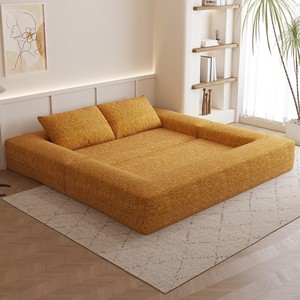 High-quality Vacuum-compressed Fold-out <strong>Sofa</strong> Bed, Ideal for Apartment Living Rooms and Bedrooms, Featuring High-density <strong>Foam</strong> - Product Image 3