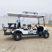Voiturette de golf électrique 4x4 tout-terrain 4 places, mini 48V 72V au lithium, chariot de golf de haute qualité avec certification CE et livraison rapide