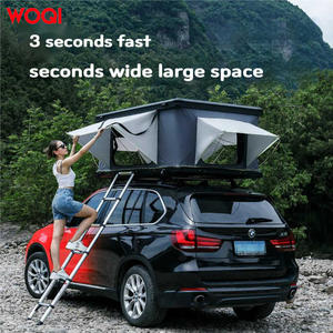 خيمة سقف السيارة بقشرة ناعمة مقاومة للماء من WOQI ، عربة محطة خارجية أوتوماتيكية بالكامل ، خيمة تخييم ذاتية القيادة قابلة للطي - Product Image 6