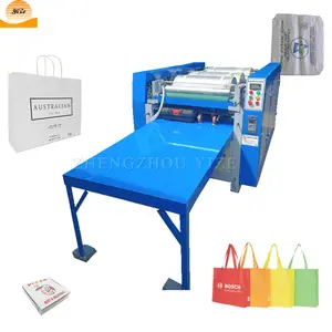 Manual Non Woven Fabric Plastic Bag Printing Machine Nonwoven shopping Bag logo Printer Machine