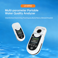 Détecteur portable de fer total et de manganèse total Analyse de la qualité de l'eau multi-paramètres Détecteur de métaux lourds LH-M900