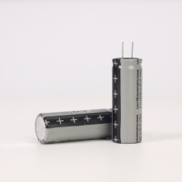 Baterai Li-ion tipe kapasitor NSC1850 3.7V 1500mAh dengan arah tiang yang sama, untuk elektronik miniatur isi ulang cepat