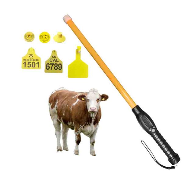 134.2khz Android ISO11784/5 FDX-B HDX Farm Cattle Goat Buffalo Stick Scanner Ear EID Livestock Microchip Animal Rfid Tag Reader