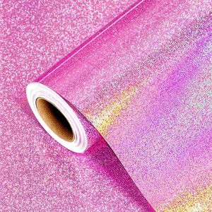 Wholesale Custom Original Pink Laser Metallic Holographic Iridescent Point Gift <b>Wrapping</b> <b>Paper</b> for Birthday Gift Packaging - Product Image 3