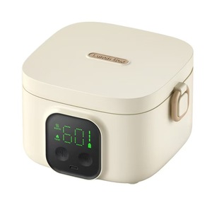Tragbare USB-Aufladbare Kabellose Lunchbox Bestseller Edelstahl-Kunststoff-Gehäuse Schnurlose Elektrische Essenswärmer für Unterwegs - Product Image 5
