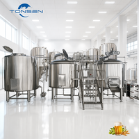 Équipement de fabrication de bière de 2000L d'occasion pour brasserie publique