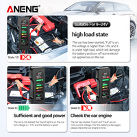 ANENG BT-170 Outil de réparation numérique automobile, détecteur de panne 12V pour voiture et moto, testeur d'alternateur, testeur de batterie, test de capacité de batterie