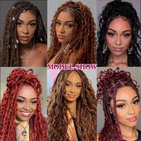 FH 12 pouces-26 pouces #27 Blonde Italienne Bouclée Vrac Tressage Cabelo Cheveux Vierges Sans Trame pour Tresser les Extensions de Cheveux