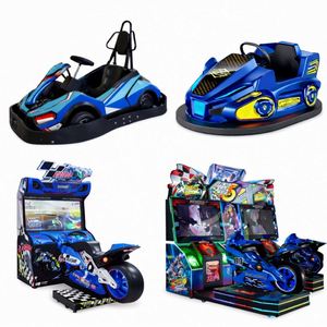 เครื่องเกมจำลองการแข่งรถมอเตอร์ไซค์ VR ขั้นสูง พร้อมระบบเคลื่อนไหว สำหรับธุรกิจสวนสนุก มอเตอร์ไซค์แบบไดนามิก - Product Image 5