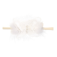8 pièces/ensemble d'accessoires pour cheveux de bébé nouveau-né, nœuds mignons, cœurs, ailes de papillon, fleurs, bandeaux pour bébé en nylon doux