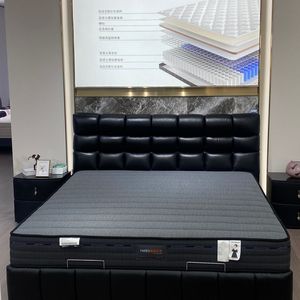 Materasso Ibrido Queen con Molle Insacchettate, Moderno, Pieghevole, Durevole, in Tessuto Antibatterico, Traspirante, Soluzione per il <span class=keywords><strong>Sonno</strong></span> Pieghevole per la Camera da Letto - Product Image 1