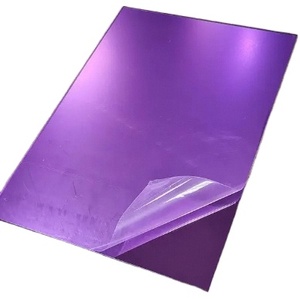 Hoja de espuma de <span class=keywords><strong>PVC</strong></span> Espejo Hojas acrílicas Venta al por mayor Color transparente Vidrio brillante - Product Image 1
