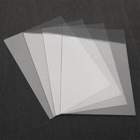 Feuille APET transparente imperméable JIASHUO JS-045 0,5 mm avec service de découpe pour impression offset et sérigraphie