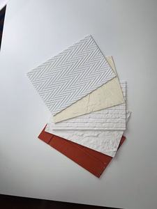 2023 Bán Buôn Giá Ma Thuật Đá Mcm Vật Liệu Tường Thiết Kế Hiện Đại Giả Gỗ Hạt Bảng Điều Chỉnh Mcm Tường Gạch Cho Biệt Thự Bên Ngoài Bức Tường - Product Image 2