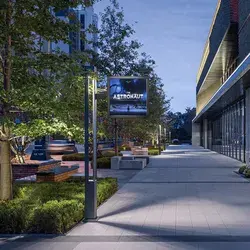 Quảng cáo kỹ thuật số biển cực LED hiển thị Cubes đầy đủ màu sắc độ sáng cao <span class=keywords><strong>Android</strong></span>/Windows OS Road Side biển quảng cáo hiển thị - Product Image 4