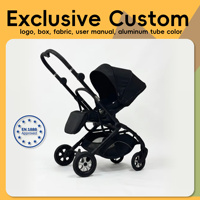 Poussette pliable 3/4 en 1 pour bébé, idéale pour l'exportation, avec matériaux en plastique et tissu – Kinderwagen Poussette BB Bebek Arabasi