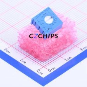 Resistencia Ajustable/Potenciómetro 3386P-1-201LF, Componente de Orificio Pasante (THT), Resistencia de 200 Ohmios, 10%, 500mW, 100ppm ℃ - Product Image 1