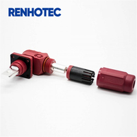 NOUVEAU Connecteur de stockage d'énergie haute tension 220A en cuivre étanche IP67 Prise Radsok Plus Barrette de batterie Socle de borne 48V Lithium-Ion