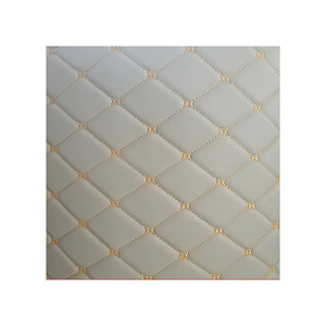 Tapis de sol de voiture en similicuir PU extensible, imperméable et anti-moisissure, avec dos tricoté, pour chaussures de golf et canapé - Product Image 1