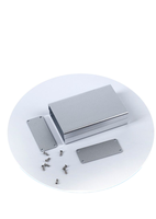 Boîtier de mini PC en aluminium anodisé usiné par CNC ODM, dissipation thermique personnalisée, coque tout-en-un