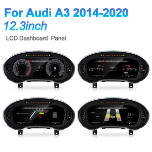 NaviHua สำหรับ Audi A3 ปี 2014-2020 แผงหน้าปัดดิจิตอล LCD มาตรวัดความเร็ว จอแสดงผลห้องนักบินเสมือนจริง ระบบ Plug and Play ระบบ Linux - Product Image 4
