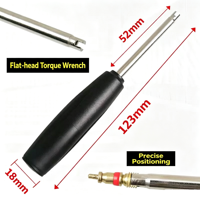 Outil de démontage de valve pour valves standard TPMS avec noyaux de valve TR C1, couple de 4 pouces-livres