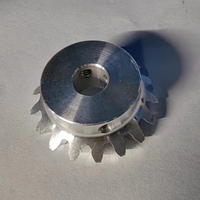 Cadre de vélo à pignon fixe en alliage d'aluminium et acier inoxydable, plaque en aluminium 6061, engrenage à dentes droites usiné CNC pour usinage, noir