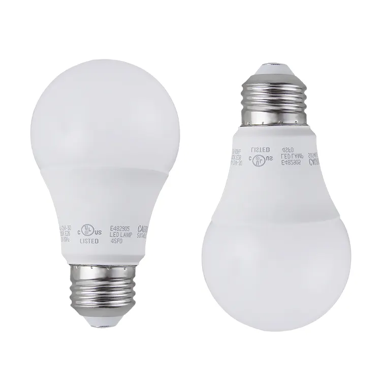 WORBEST ULcUL certified E26 base A19 LED Bulb lamp 6W 9W 12W 15W A19 A60 white LED bulb AC120V rated for US Canada
