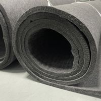 Feutre de carbone à base de pan, pré-oxydé, tissé, résistant aux hautes températures, pour cautérisation, non tissé, uni