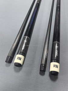 Taco de billar profesional YINGDIKE de fibra de carbono con punta de cristal de tiempo de 12.5mm y baja deflexión, con gaseeta - Product Image 1