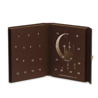Boîtes d'emballage de luxe personnalisées, Design gratuit, boîte-cadeau de l'avent pour Ramadan, noël, calendrier, biscuits pour filles, garçons, enfants et adolescents