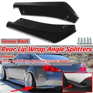 ชุดแต่งกันชนหลังแบบสากลสำหรับรถยนต์  สำหรับ Infiniti Q50 Q60 Q70 G25 G37 สำหรับ VW สำหรับ Golf MK5 MK6 MK7 - Product Image 1