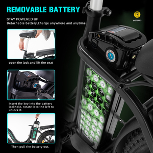 Service de haute qualité 36V 350W <span class=keywords><strong>vélo</strong></span> électrique cyclomoteur moto 20 pouces gros pneu électrique ville e-bike - Product Image 5