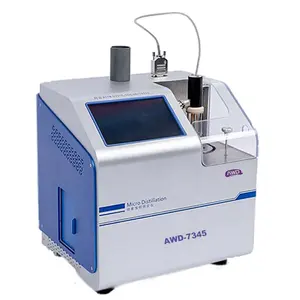 AWD-7345 prodotti petroliferi apparecchio automatico per Test di Micro distillazione ASTM D7345 e ASTM D86 Tester di distillazione del petrolio