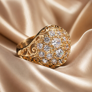 Bague Dôme Tendance pour Femme – Anneau de Doigt à la Mode - Product Image 4