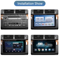 Autoradio Android 9'' IPS 1Din, Navigation GPS pour BMW Série 3 E46 M3 1998-2006, Lecteur Multimédia, Car-play, 4G LTE, WIFI