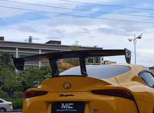 Grand becquet de Style V pour Toyota Supra A90 A91 MK GR lèvre arrière en Fiber de carbone garnitures arrière Supra <span class=keywords><strong>G</strong></span>/GT - Product Image 2
