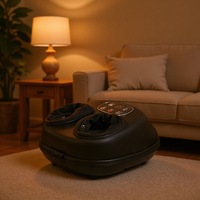NINGDECRIUS JB-801 2026 Appareil de massage électrique pour les pieds, avec pétrissage, stimulation des points plantaires, chaleur et vibrations