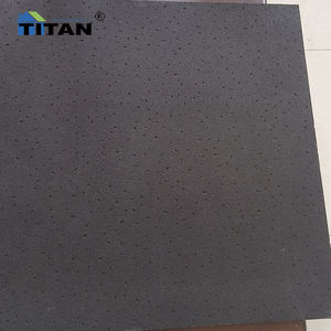 Paneles Acústicos de Techo de Fibra Mineral de 10 mm <span class=keywords><strong>para</strong></span> Interiores, 60x60 cm, Paneles de Techo Acústicos de Lana Mineral - Product Image 5