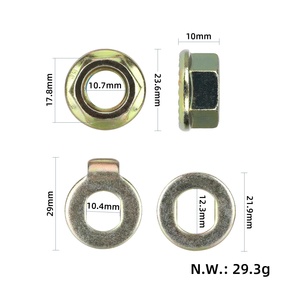 Pernos y Tuercas de Acero Inoxidable M12 M14 para Ruedas de Motor de la Serie Kukirin, Tuercas de Aleación de Acero, Repuestos - Product Image 3